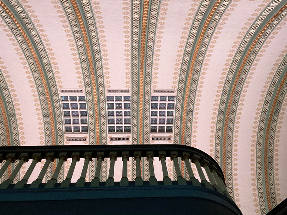 Jessica Campbell photo shows Union Station ceiling details